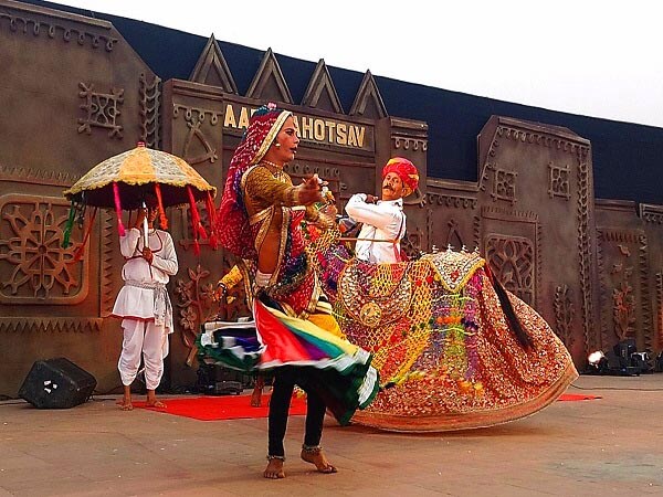 Rajasthani wedding celebration